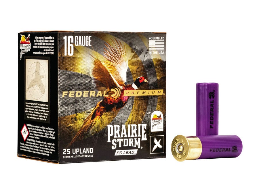 FEDERAL 16GA 2 3/4″ 1-1/8 OZ 6 SHOT FS LEAD 25 RD/BX 10 BX/CS - No Credit Card Fees - Low, flat rate shipping