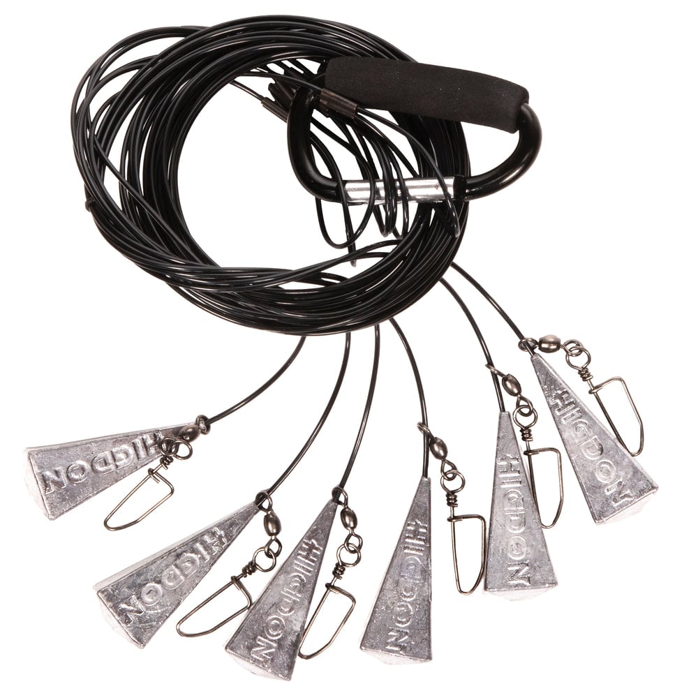 Higdon Outdoors 48" Battleship Rig w/4 oz Weight, Black
