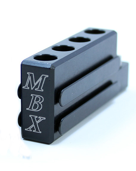 MBX AR Inter-Loc Block (Joins Extension Basepads), Black - mbxarblk