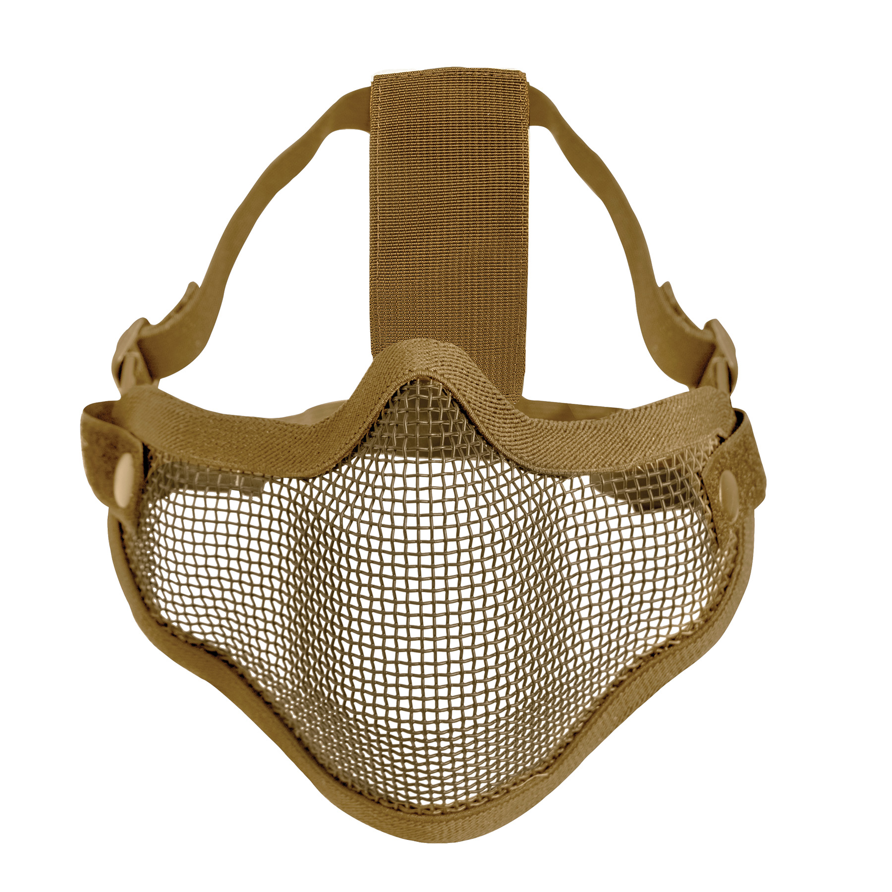 Rothco Carbon Steel Half Face Mask - Coyote Brown