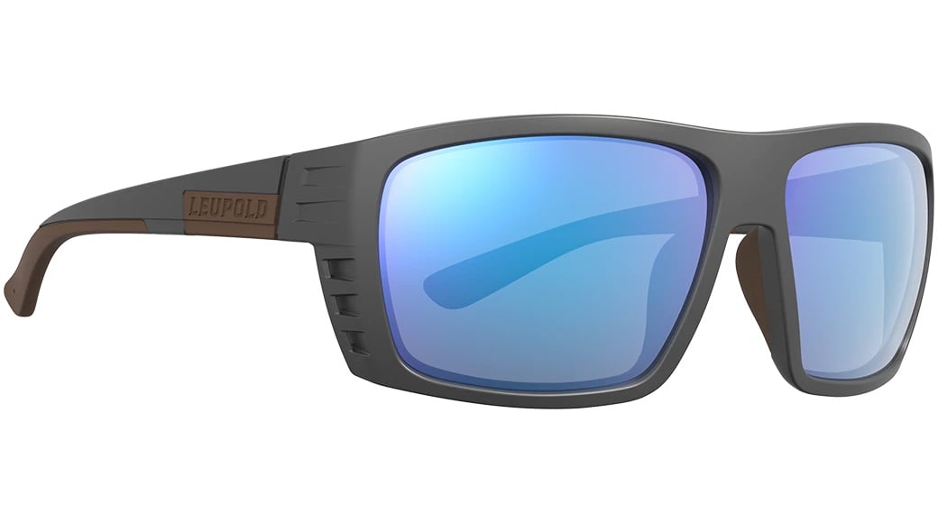 Leupold Payload Dark Gray Sunglasses, Blue Mirror - 181275