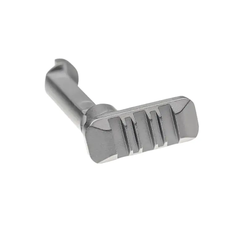 Tyrant CNC TDHCATTDLGREY Takedown Lever Grey Steel Springfield Hellcat Pro