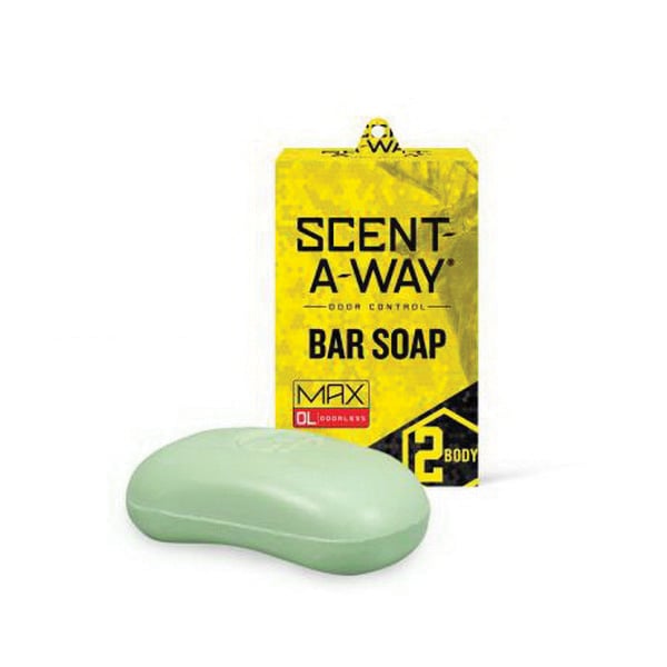Hunter's Specialties Scent-A-Way Max Odor Eliminator Bar Soap, 3.5 oz - 07757