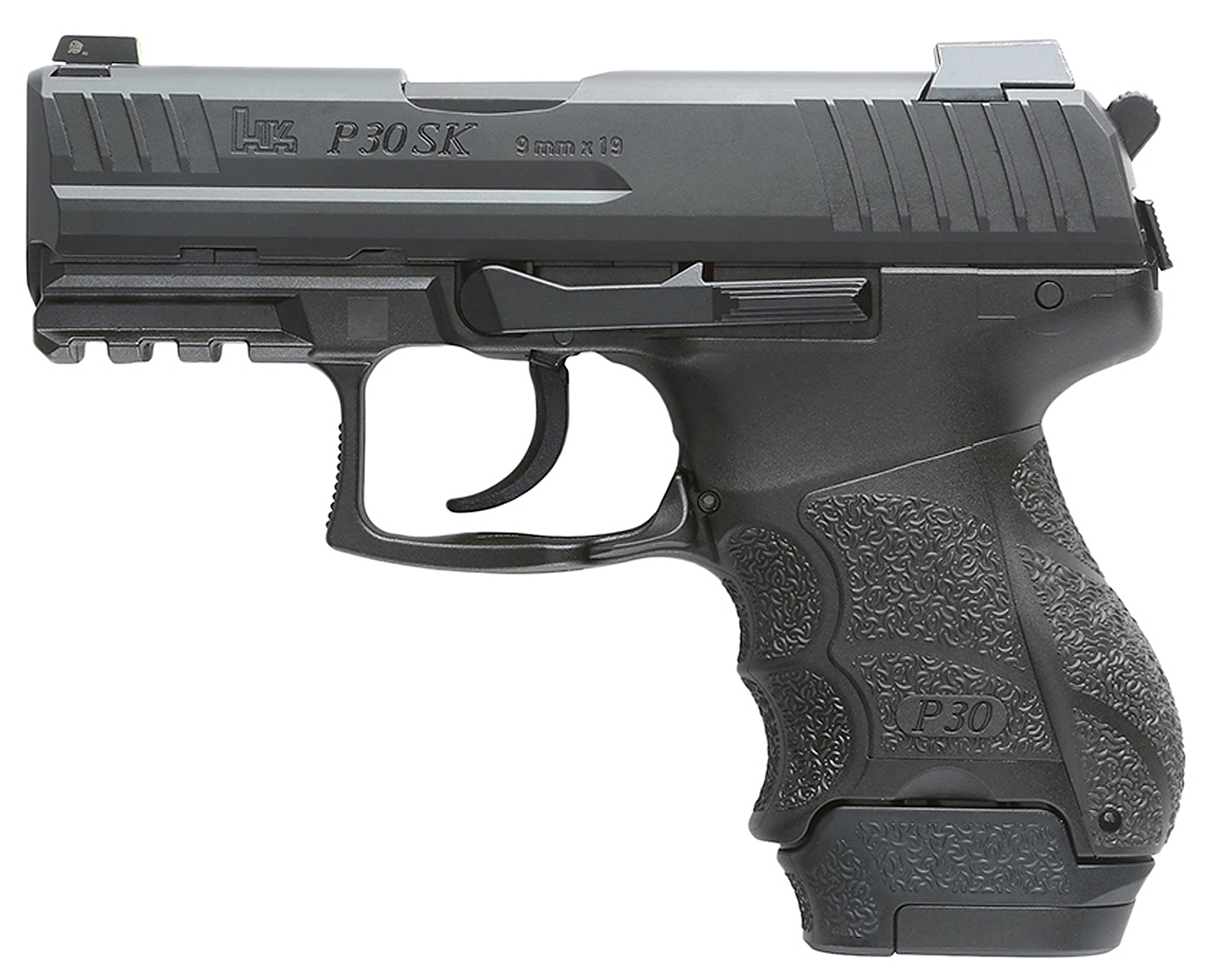 HK P30SK V3 DASA 9mm Pistol, 15-Round Capacity
