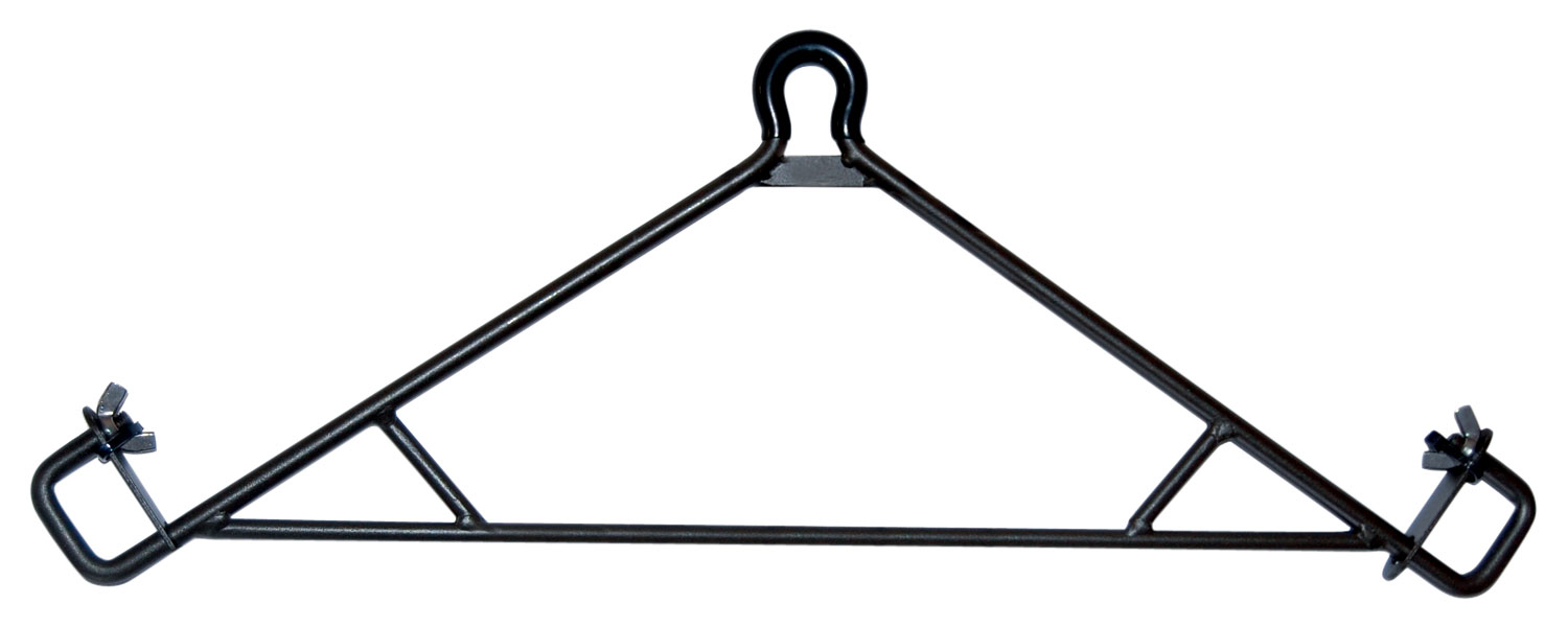 GSM Outdoors HME Gambrel Game Hanger w/ Leg Lock, Powder Coated Steel - GHGLL