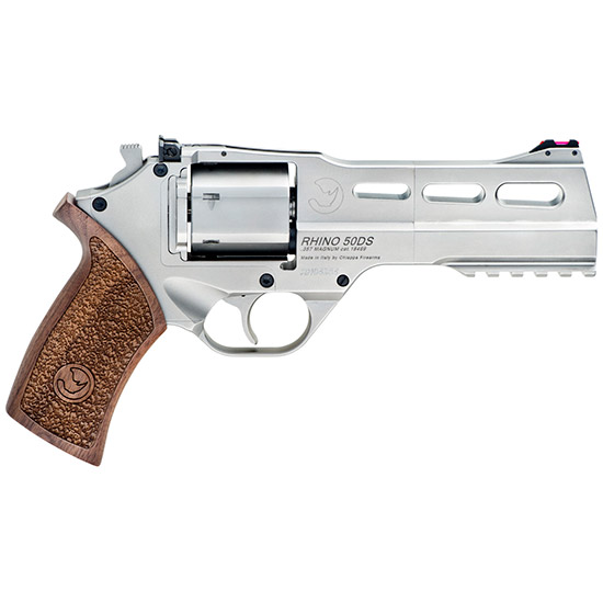 Chiappa White Rhino 50DS .357 Magnum Revolver, Nickel