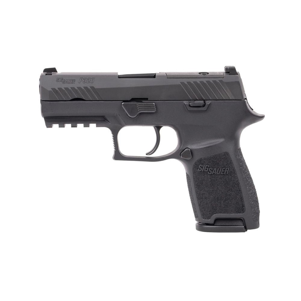 Sig Sauer P320 Compact 9mm 3.90" Compact Pistol 10rds, Black - Sleek and Reliable - 320C-9-BSSP-10