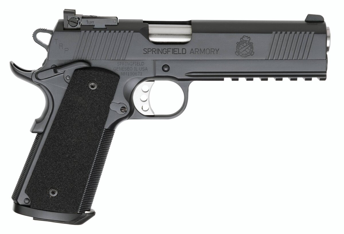 Springfield Armory 1911 45 TRP OPER BLK ADJ NS 5" BBL / 7+1 /