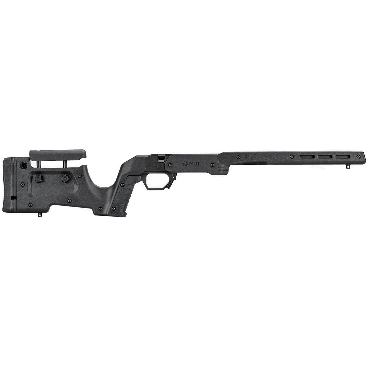 MDT XRS Rifle Chassis System Fits Tikka T3 Black - MDT XRS Rifle Chassis for Tikka T3 for Superior Tactical Performance - 104689-BLK