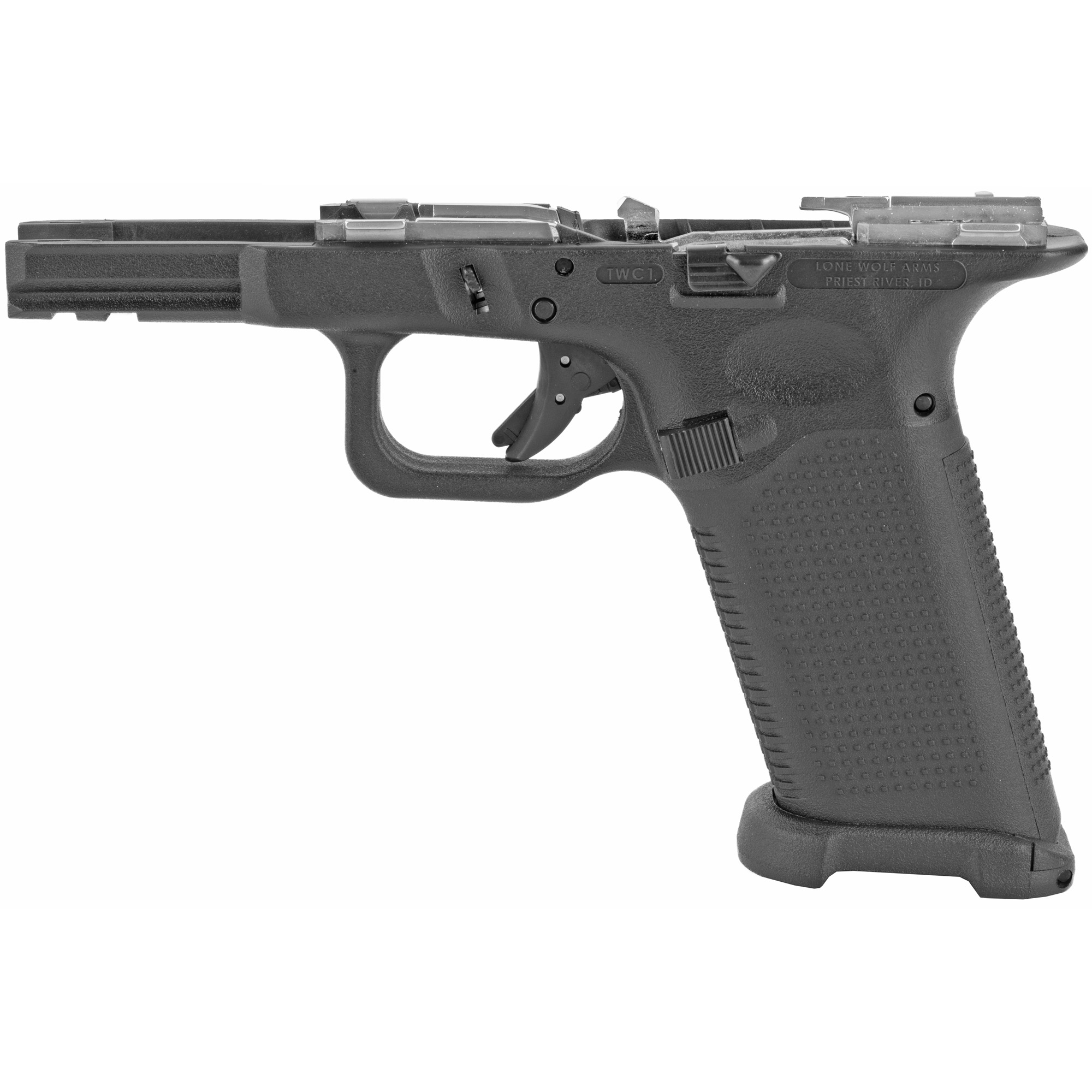 Lone Wolf Timber Wolf 9mm Pistol, Black - LWDTWC1BUILT