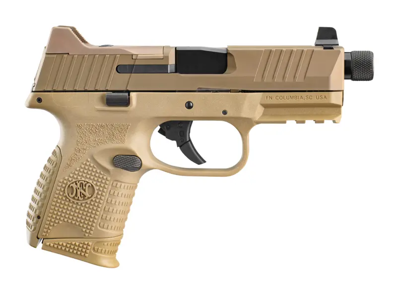 FN 509C Compact Tactical 9mm FDE 4.32" Threaded