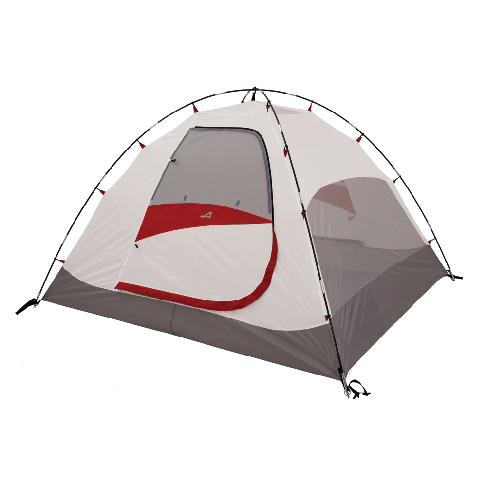 Alps Mountaineering Meramac 8' 6" x 7' 6" x 5' 4 Person Tent, Glacier Gray/Molten Lava