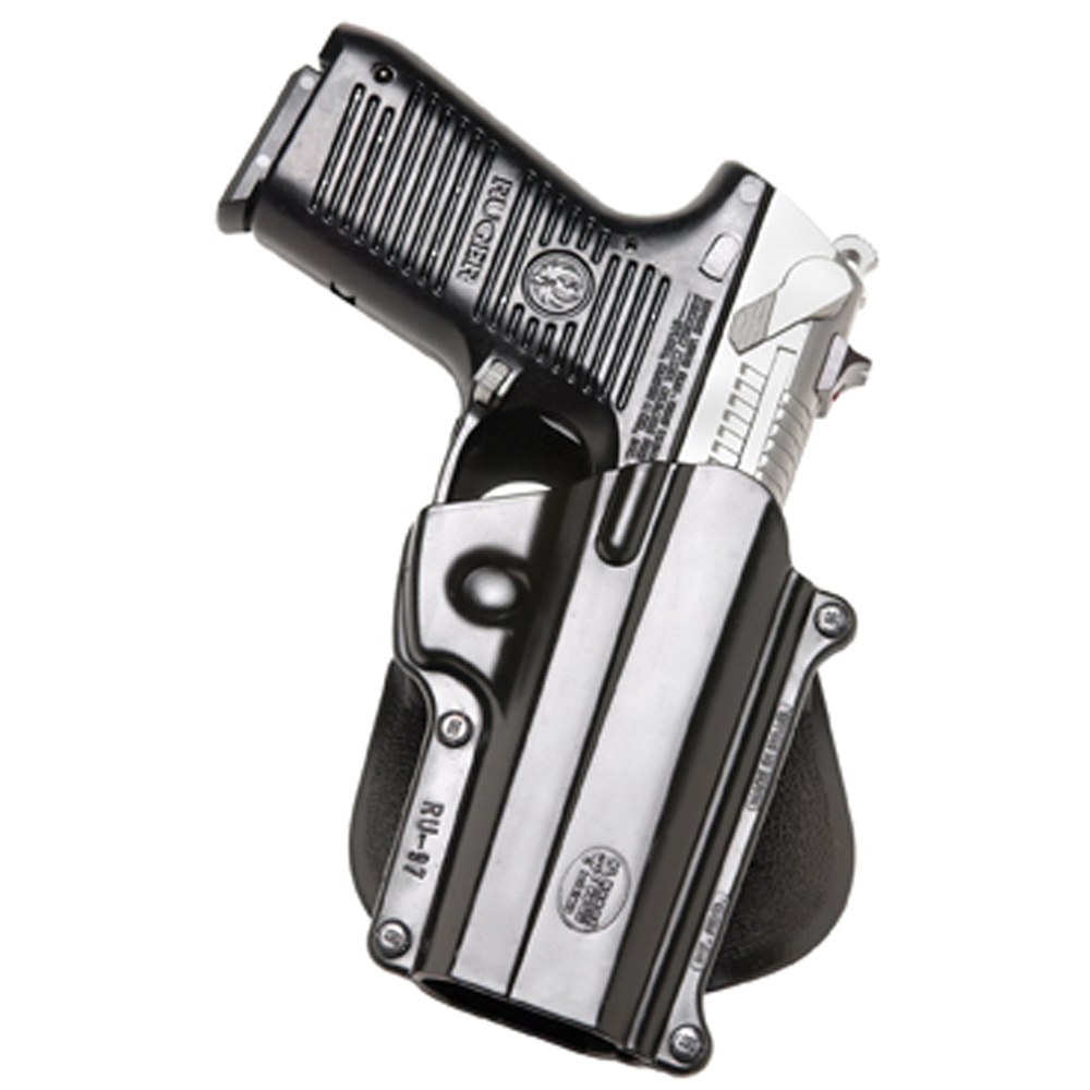 Fobus Standard Right Hand Ruger P90/93/94/95/97 Holster, Smooth Black - RU97
