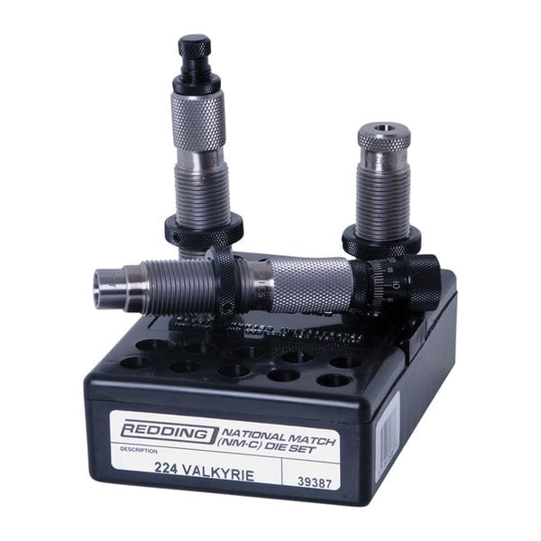 Redding Reloading Equipment National Match NM-C .224 Valkyrie Rifle Die Set
