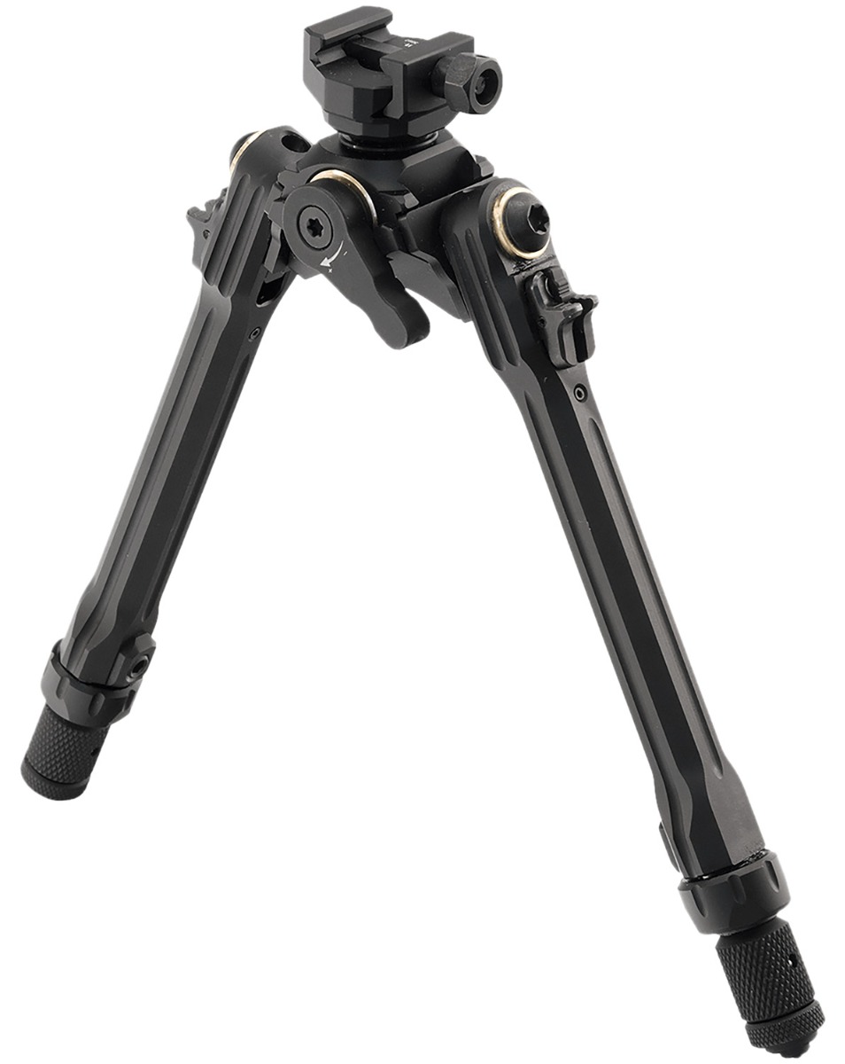 Leapers, Inc. - UTG TBNR Bipod, Black, Fits Picatinny, 8.5"-11"