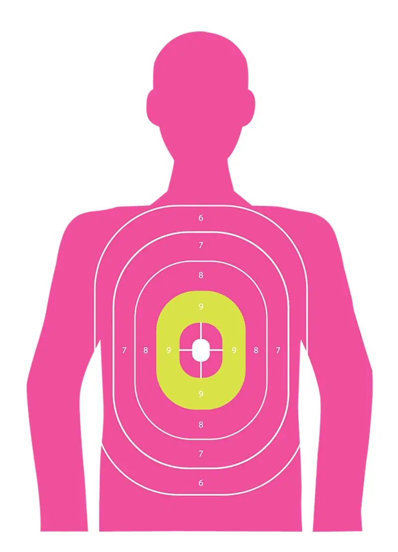 EZ-Aim 15646 In the Pink Paper Works w/Handgun/Shotgun/Airsoft Gun/BB Guns/Pellet Gun 12 x 18 Pink 8 Pack