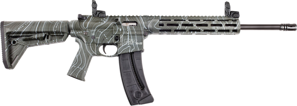 Smith & Wesson S&W MP1522 22LR 16 25R OD TOPO