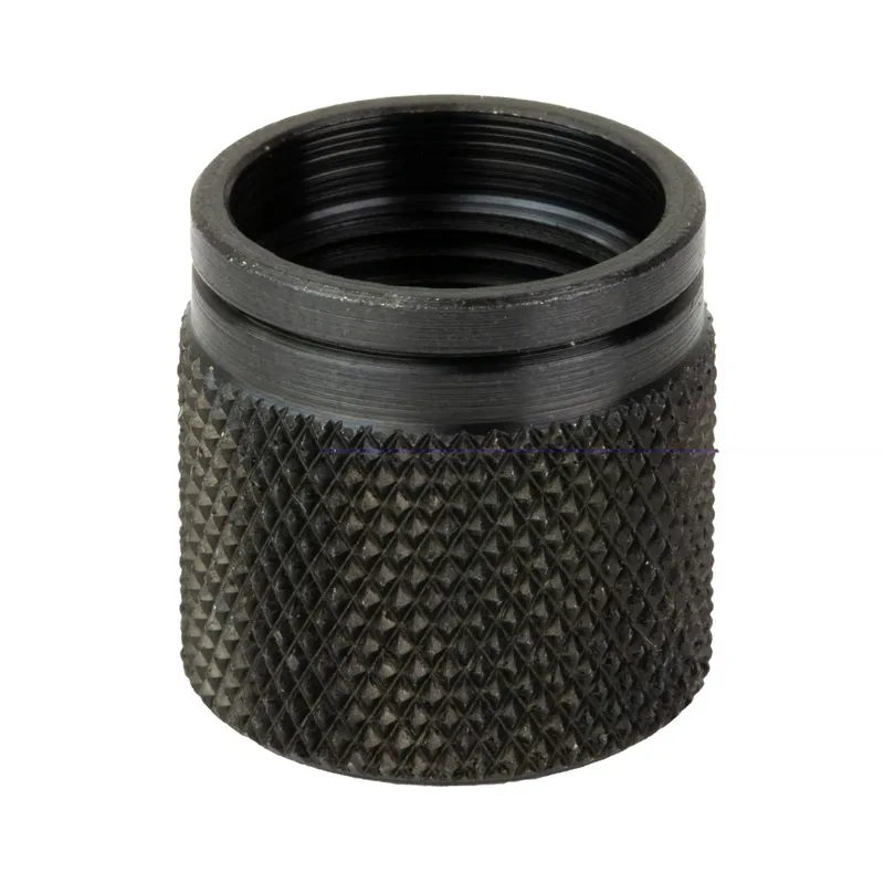 GrovTec 1/2X28 Thread Protector - .625" Diameter Black Oxide AR Barrel