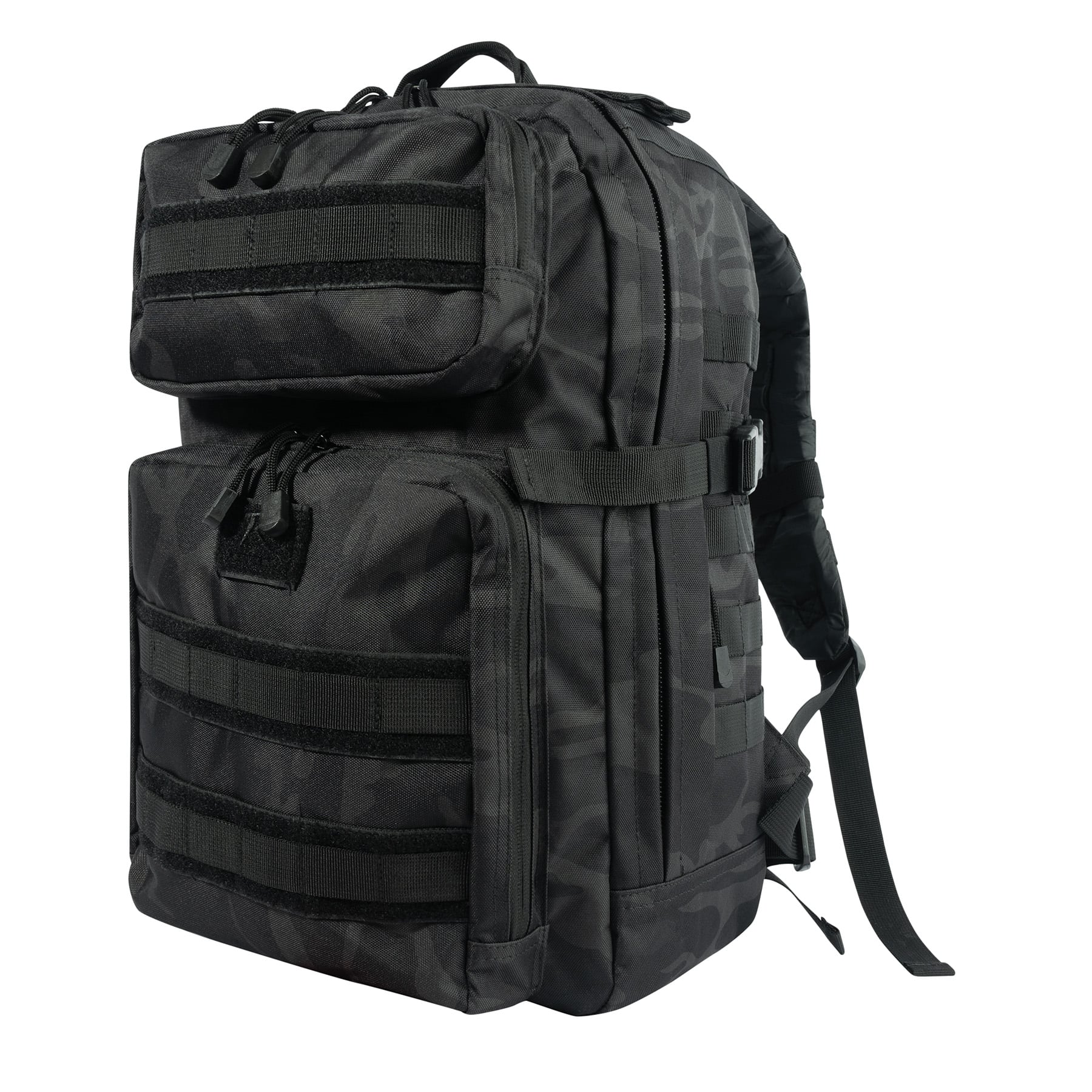 Rothco Midnight Camo Fast Mover Tactical Backpack - Midnight Black Camo