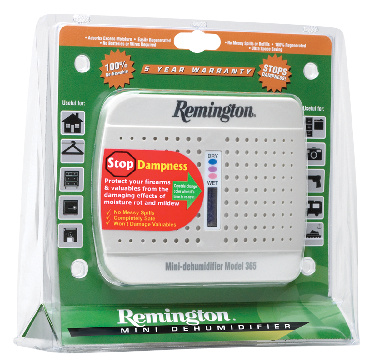 Remington M-365 Rechargeable Dehumidifier - 19950
