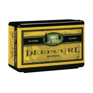 Speer Deep Curl Handgun Hunting Bullets .38 cal / .357 Mag .357" 158 gr DCHP 100/ct