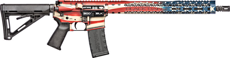 Black Rain Ordnance Patriot Rifle 300BLK 16" American Flag