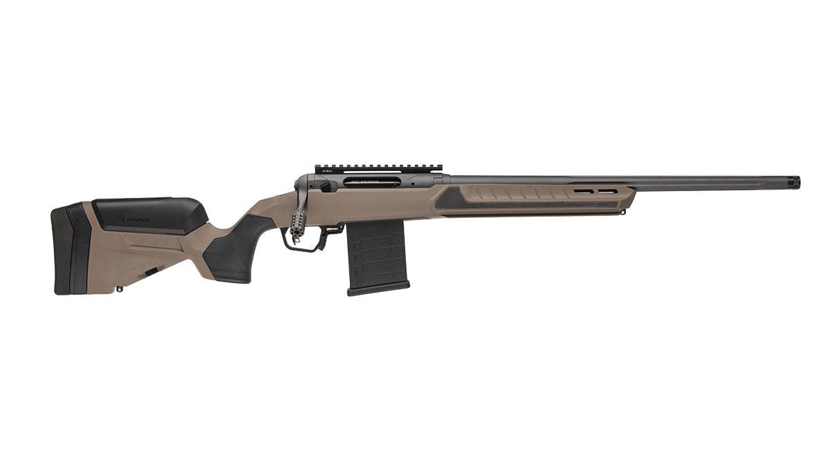 Savage Arms 110 Core Tactical .22 ARC 18" LH Bolt Action Rifle, Coyote Tan - 32683