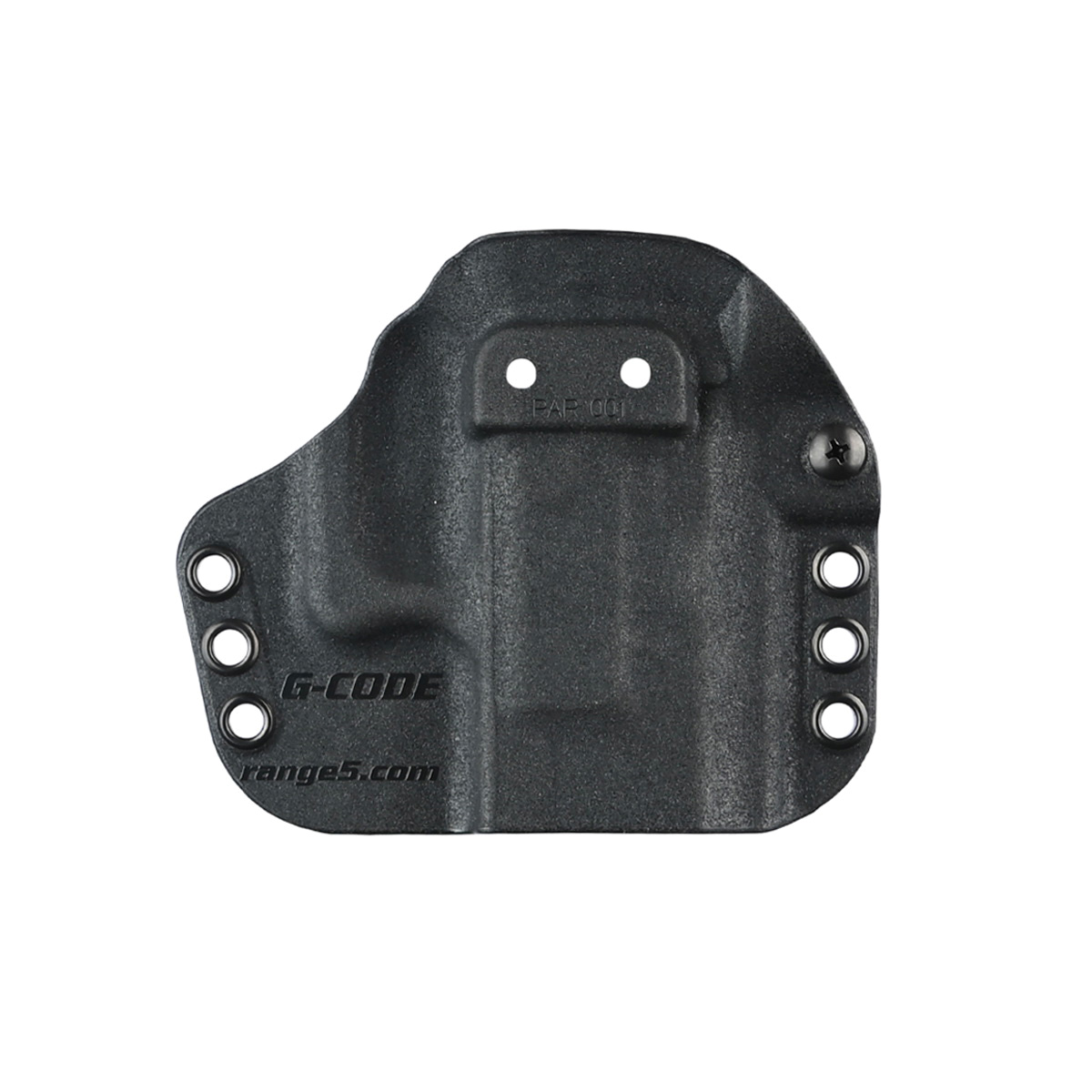 G-Code Paradigm IWB/OWB Holster Ambidextrous Small Black - Flexible and Versatile Carry Solution - PAR-001-BK
