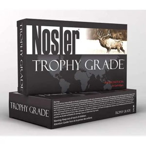 Nosler 60074 Trophy Grade AccuBond 338 Win Mag 225 gr AccuBond 20 Bx/ 10 Cs