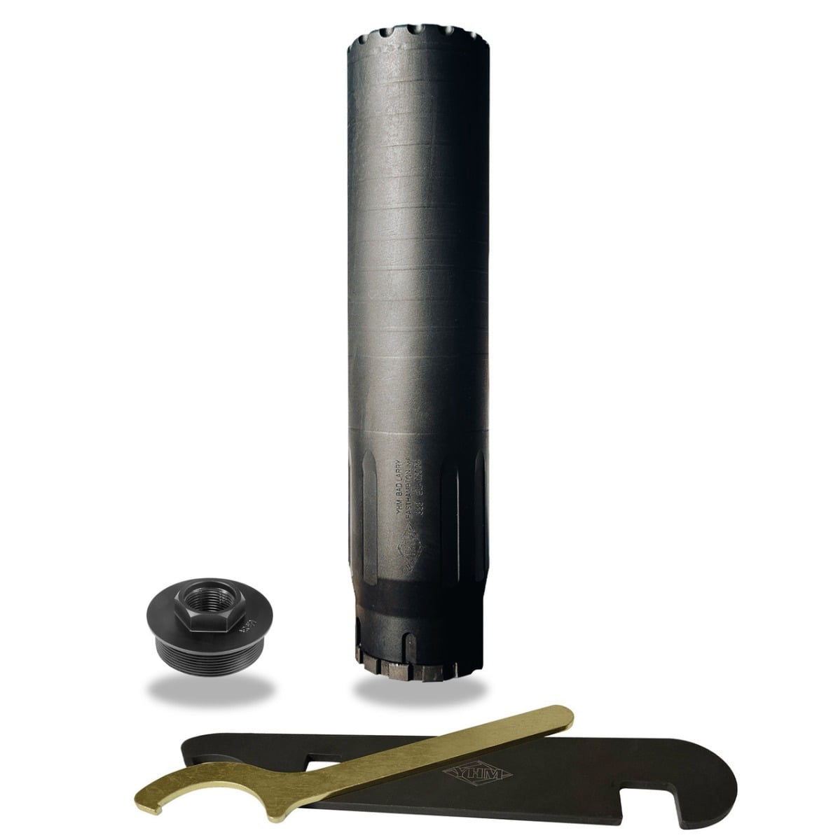 YHM Bad Larry 338 Cal Direct Thread Rifle Suppressor