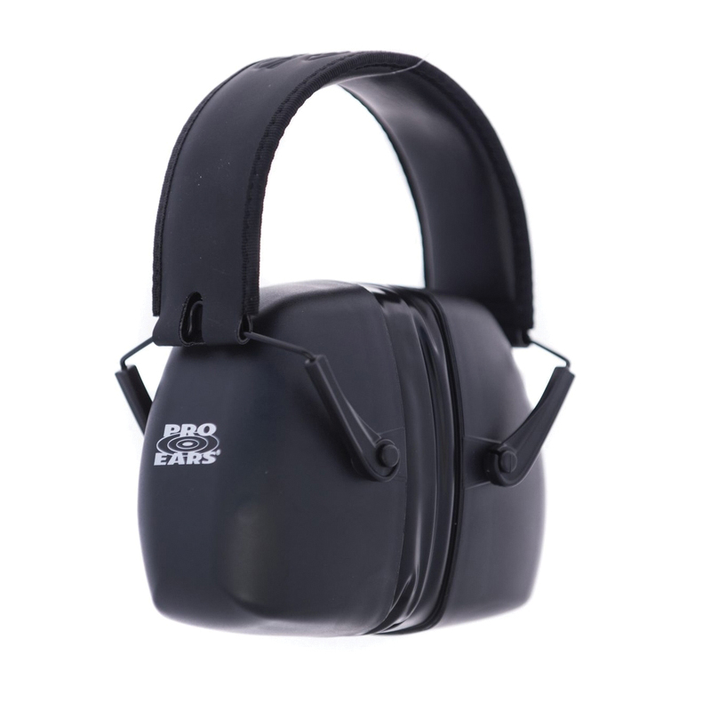 Pro Ears Ultra Gel 29 dB Passive Earmuffs, Black