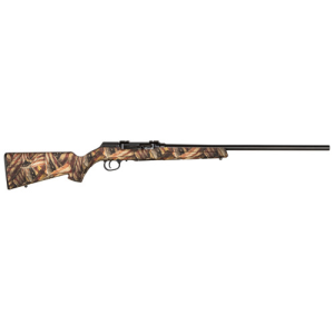 SAVAGE ARMS A22 22LR 22" 10rd Bolt Rifle w/ Heavy Barrel - Black / American Flag Synthetic Stock