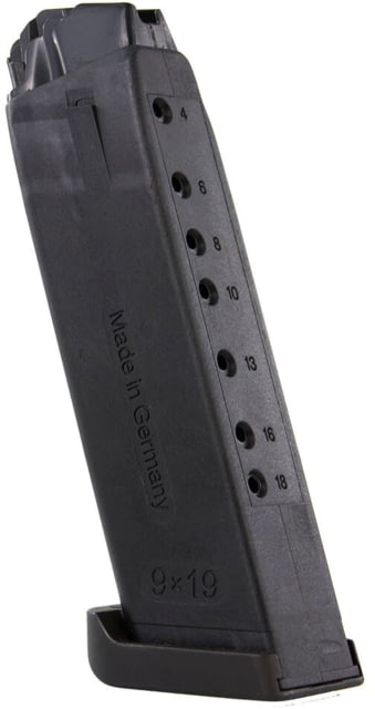 Heckler & Koch Steel Pistol Magazine USP9 Expert 9mm Luger 18 Round Black 18