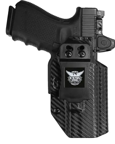 WE THE PEOPLE HOLSTER IWB RH - KYDEX FOR GLOCK 19/19X MOS CF