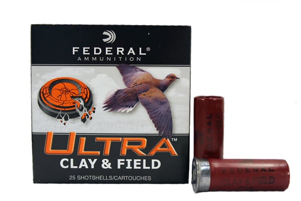 Federal 12Ga 5 Ultra Clay & Field Shotshell Ammunition 2.75" Shot Size 7.5 (25Rds) - Uc12Si 7.5
