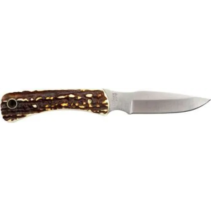 UNCLE HENRY KNIFE NEXT GEN STAGLON 3.1 CAPER W/LTHR SHTH