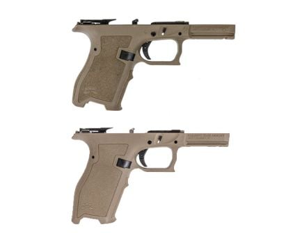 PSA Dagger Compact Complete Polymer Frame & PSA Dagger Full Size - S Complete Polymer Frame, FDE