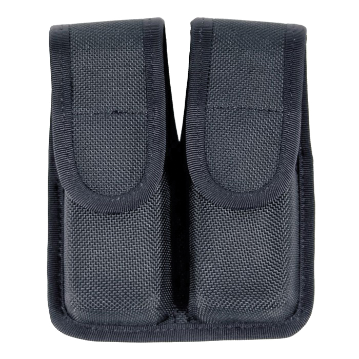 Blackhawk Single Stack Double Magazine Pouch, Black - 44A000BK