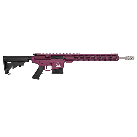 GLFA AR-10 .308 WIN Rifle with Black Cherry Finish