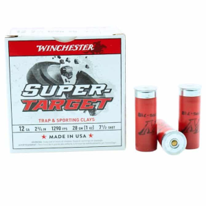 Winchester - Super Target - 12 Gauge - #7.5 Shot - 2.75_ - 1 Oz. - 1290 FPS - 25