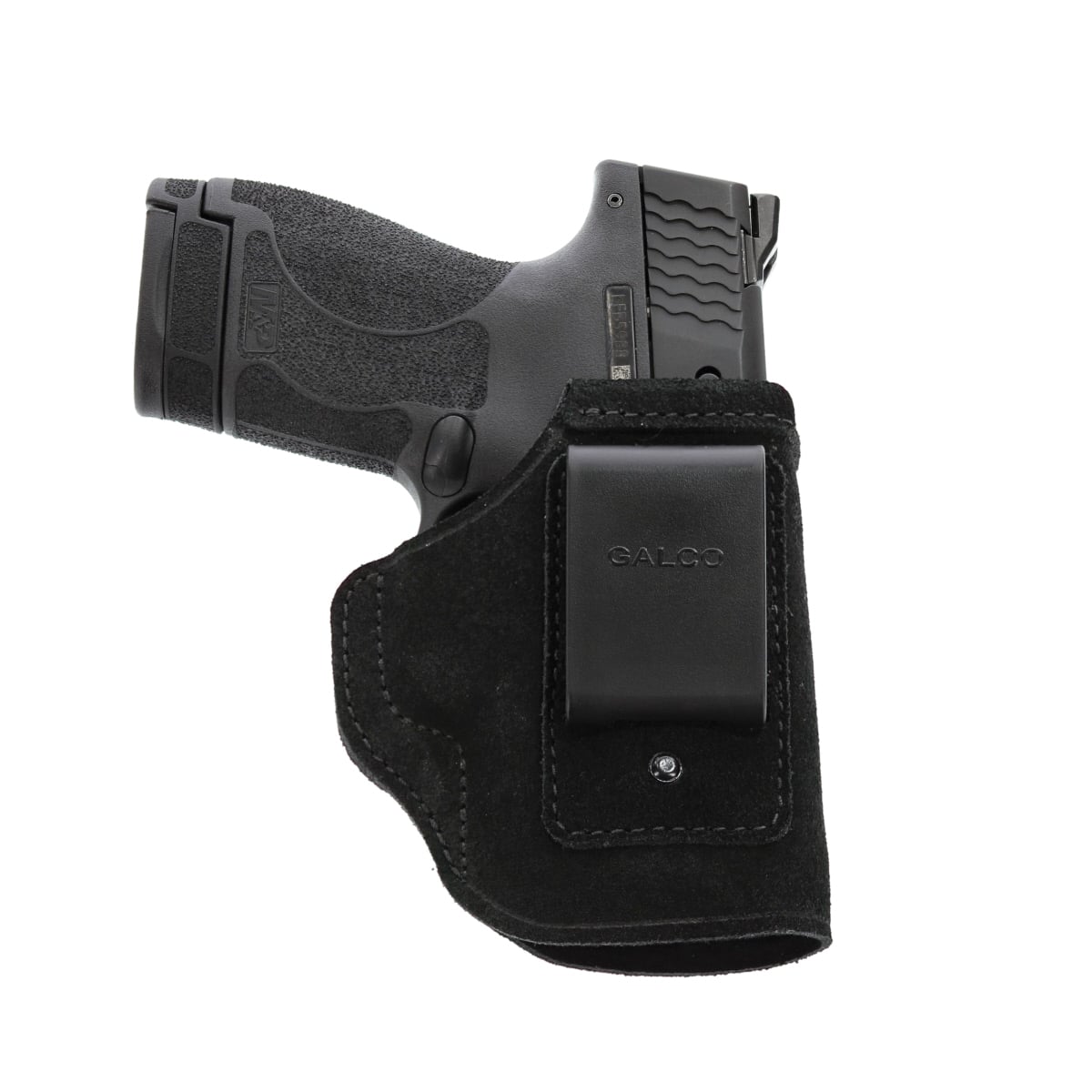 Galco Stow-N-Go Smith & Wesson M&P Shield 9/40 IWB Holster RH Leather, Black