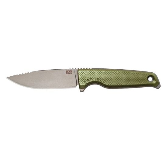 SOG Knives Altair FX, Fixed Blade Knife Clip Point, Field Green - SOG17-79-03-57