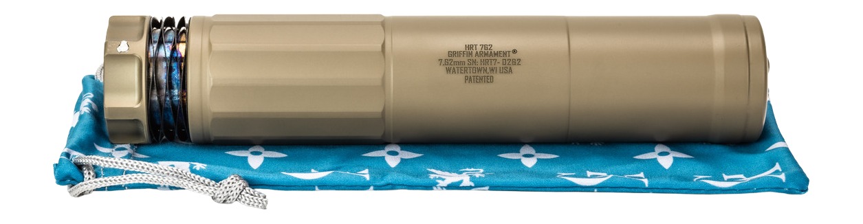 Griffin Armament HRT-762 Silencer 7.62mm FDE