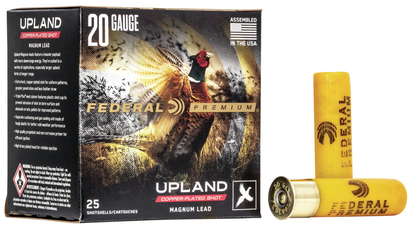 Federal Premium Wing-Shok Magnum – 20ga 3″ 1-1/4oz. #6-Shot 25/Box - No Credit Card Fees - Low, flat rate shipping