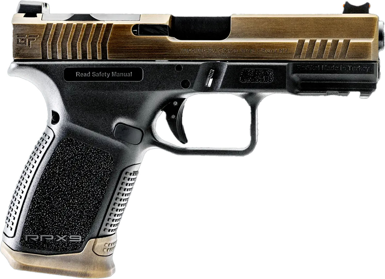 GForce Arms RPX9 9mm Semi-Auto Pistol