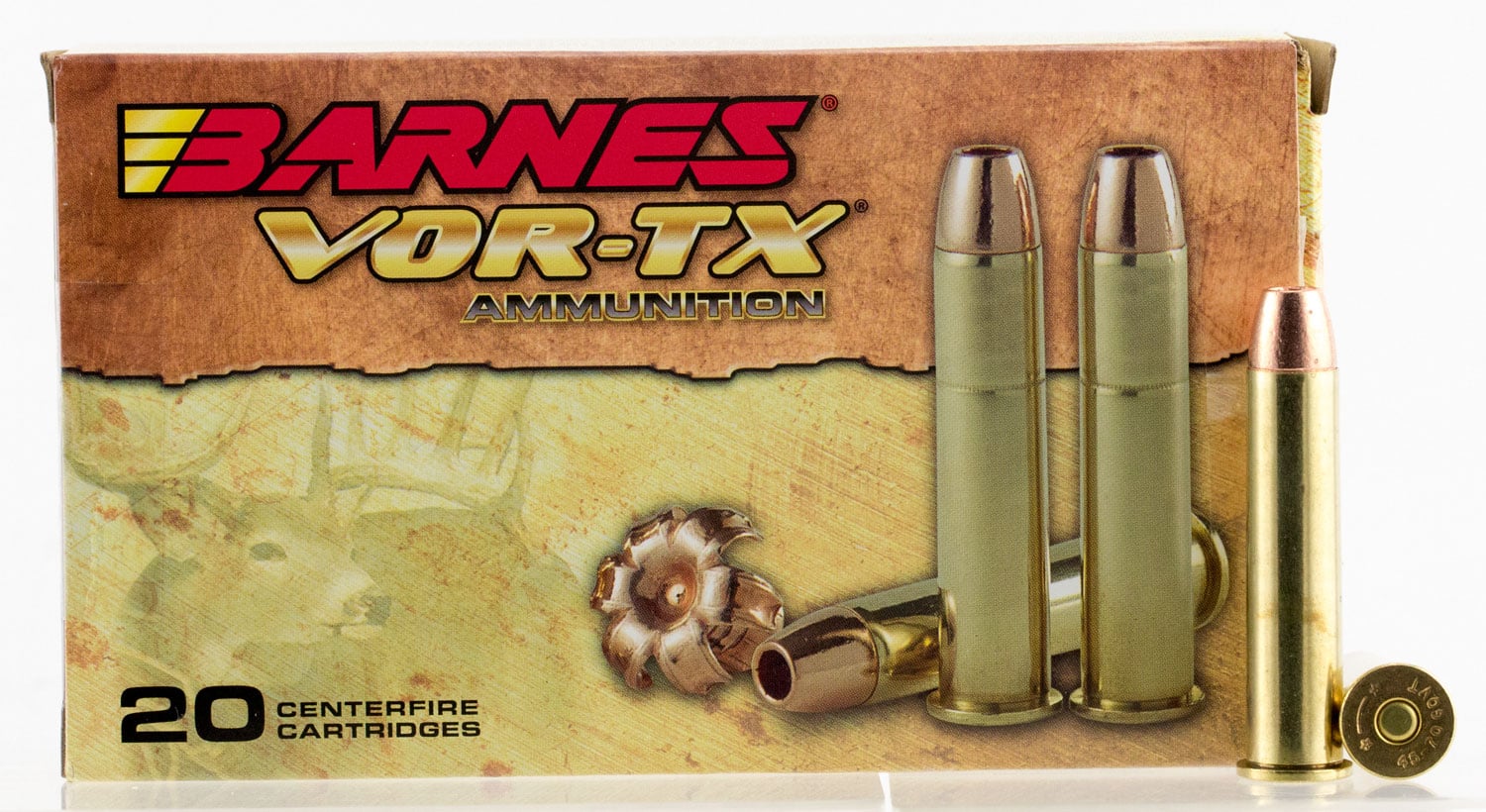 Barnes VOR-TX Rifle Ammo 45-70 Govt. 300 gr. TSX FN 20 rd. - No Credit Card Fees - Low, flat rate shipping