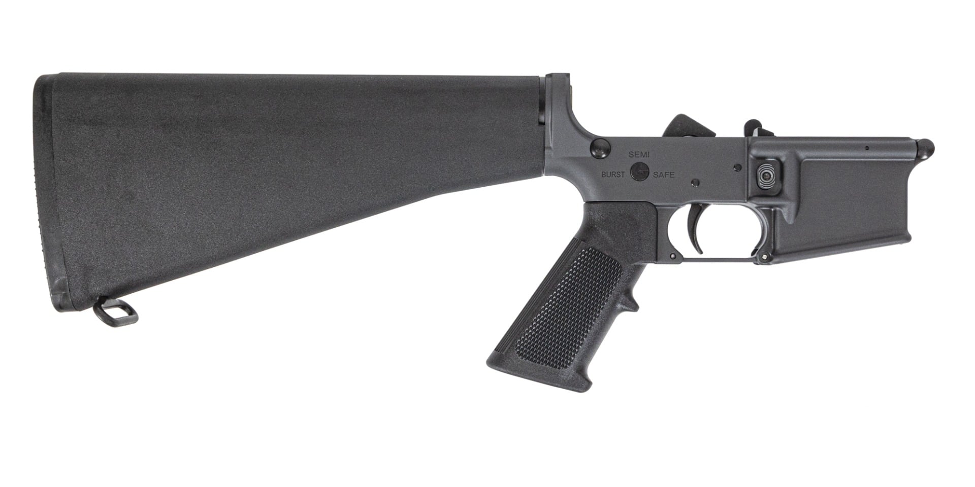 Harrington & Richardson M16A2 Complete Lower w/ Fixed Stock, Gray
