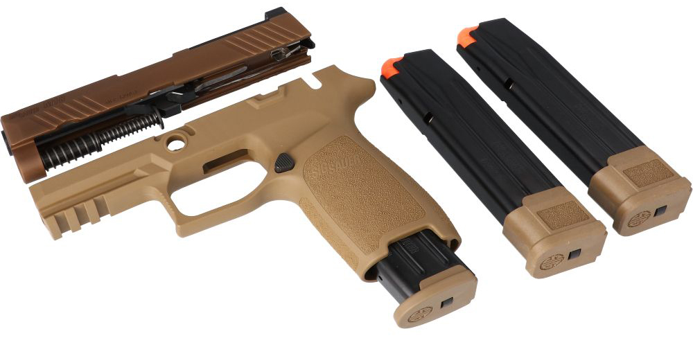 SIG P320-M18 Conversion Kit 9mm Coyote 17/21RD
