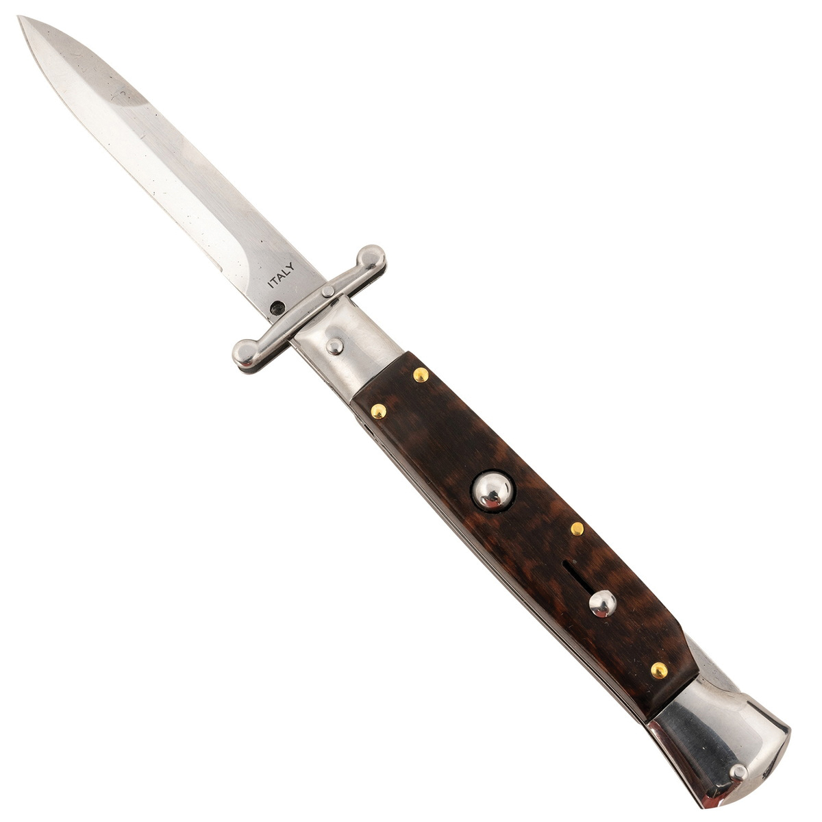 Steel River Spartan Folding Knife, Italian Bayonet - Sleek Handle, Smooth Action, Secure Lock, Perfect for Tactical and Everyday Carry - SGSWP