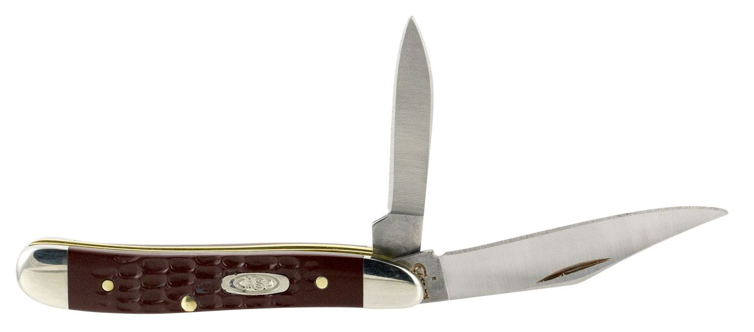 Case Brown Synthetic Peanut Knife - 00046